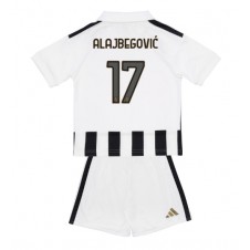 Juventus Kerim Alajbegovic #17 Hemmaställ Barn 2026-27 Korta ärmar (+ Korta byxor)